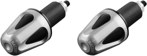D-axis Handlebar End Silver