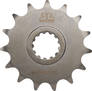 JT SPROCKETS ellen tengely elülső lánckerék, természetes színű , nordicamoto.ro