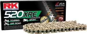 520 Xre lánc, arany , nordicamoto.ro