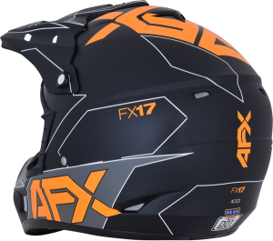 Fx-17 Aced Helmet Orange XL, 4, nordicamoto.ro