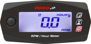 Mini 4 Tachometer And Hour Meter Black, 2, nordicamoto.ro