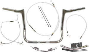 1-1/4(r) Viking Handlebar Installation Kit Silver, 1, nordicamoto.ro