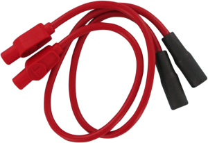 8mm Custom-fit Spark Plug Wire Kit Red, 1, nordicamoto.ro