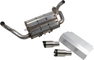 Off-road Competition Exhaust Black, Anodized, 2, nordicamoto.ro