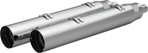 4-1/2(r) War Hammer Mufflers Chrome, 2, nordicamoto.ro