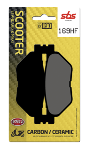 Hf Street Ceramic Organic Brake Pads, 2, nordicamoto.ro