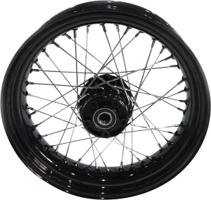 Replacement Laced Wheel Black, 1, nordicamoto.ro