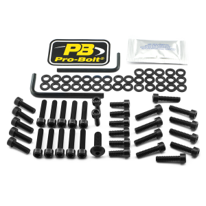 Bolt Kit Black, 1, nordicamoto.ro