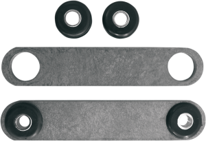 Weld-on Gas/oil Tank Tabs Black, 1, nordicamoto.ro