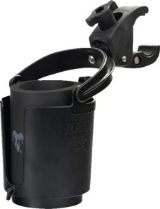 Ram® Tough-claw Mount With Level Cup Drink Holder Black, 4, nordicamoto.ro