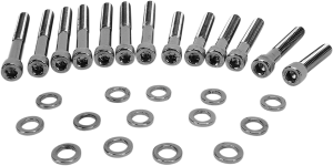 Socket-head Bolt Set Black Chrome, 2, nordicamoto.ro