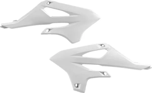 Yamaha hűtőfedelek, fehér, 1, nordicamoto.ro
