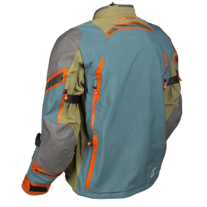 Geaca Moto Textila Klim Badlands Pro A3 Monument Gray - Petrol, 2, nordicamoto.ro