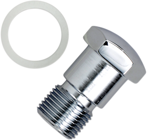 Tachometer Drive Block-off Plug Chrome, 1, nordicamoto.ro