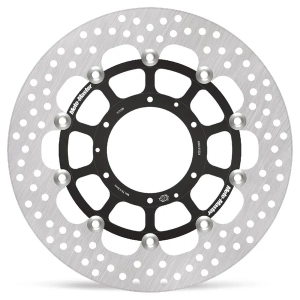 Halo sorozatú úszó rotor, fekete, rozsdamentes acél, 1, nordicamoto.ro