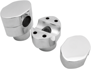 Springer Handlebar Riser Kit Silver