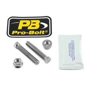 Titan Axle Adjuster Nut  & Bolt Set Natural