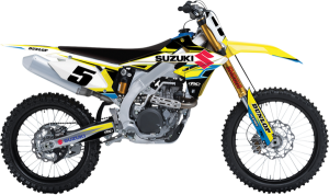 Evo Graphics Kit Black, Blue, White, Yellow, 1, nordicamoto.ro