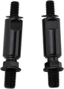 Raised Mirror Mount Adapters Black, 1, nordicamoto.ro