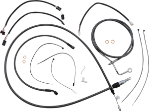 Karbonfibr Designer Handlebar Installation Kit Silver, 1, nordicamoto.ro