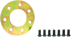 Backing Plate Kit With Screws Brass