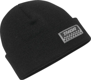 Checker Beanie Black  ONE SIZE, 1, nordicamoto.ro