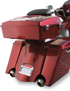 4(r) Extended Saddlebags White, Gel Coat, 3, nordicamoto.ro
