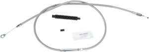High-efficiency Stainless Steel Clutch Cable For Harley-davidson Silver