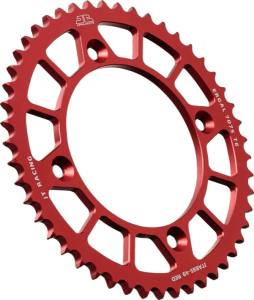 JT SPROCKETS alumínium hátsó lánckerekek, piros , nordicamoto.ro
