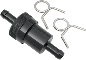 Anodized Fuel Filter Black, 1, nordicamoto.ro