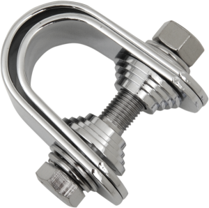 Clamp Assembly For Mini Speedometer/tachometer Chrome