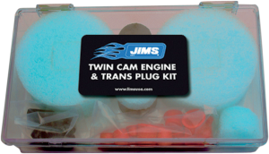 Engine And Transmission Plug Kit Black, Blue, Red