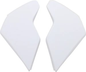 Airflite Helmet Side Plates White  One size fits all, 1, nordicamoto.ro