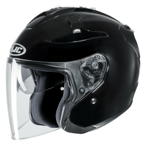 Casca HJC FG-JET Solid Lucios Negru, 2, nordicamoto.ro