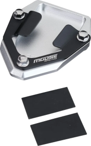 MOOSE RACING Kickstand Pad Extension Black, Chrome, 2, nordicamoto.ro