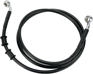 Extended Length Black Vinyl Brake Line Kit Black