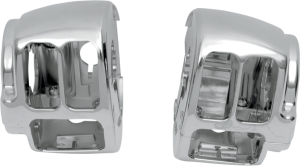 Handlebar Switch Housing Kit Silver