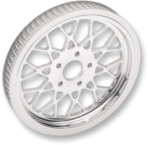 Polished 1-1/2(r) Rear Belt Pulley Chrome