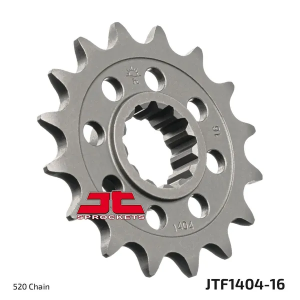 JT SPROCKETS Első lánckerék, természetes színű 