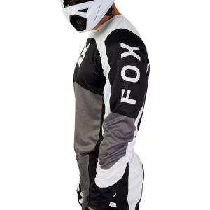 Fox 180 Nitro fekete/szürke motoros póló, L-es méret, 2, nordicamoto.ro