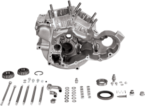 Super Stock Generator Engine Case Silver, 1, nordicamoto.ro
