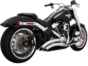 Big Radius Exhaust System Chrome, 2, nordicamoto.ro