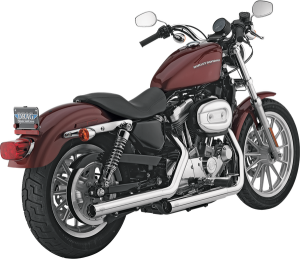 Straightshots Slip-on Muffler Chrome, 1, nordicamoto.ro
