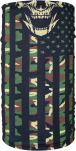 MTB védőfelszerelések, Zan Headgear Motley Camo Flag MTB nyakvédő, nordicamoto.ro