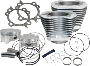 Bolt-in Sidewinder® 4(r) Big Bore Kits Silver, 1, nordicamoto.ro