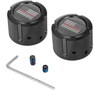 Front Axle Nut Cover Black, 4, nordicamoto.ro