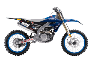 Blackbird Racing Replica Factory Team Yamaha 2022 Graphics Kit Black, Blue, 2, nordicamoto.ro