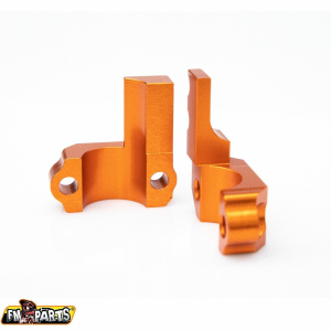 Narancssárga kuplung- és fékpumpa-védő a KTM/Husqvarna/Sherco modellekhez az Fm-Parts gyártmányában, 3, nordicamoto.ro