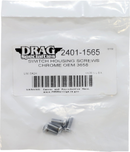 Switch Housing Screw Kit Silver, 3, nordicamoto.ro
