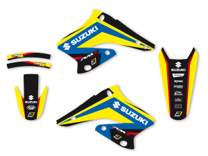 Dream 4 Graphics Kit Black, Blue, Yellow, 2, nordicamoto.ro